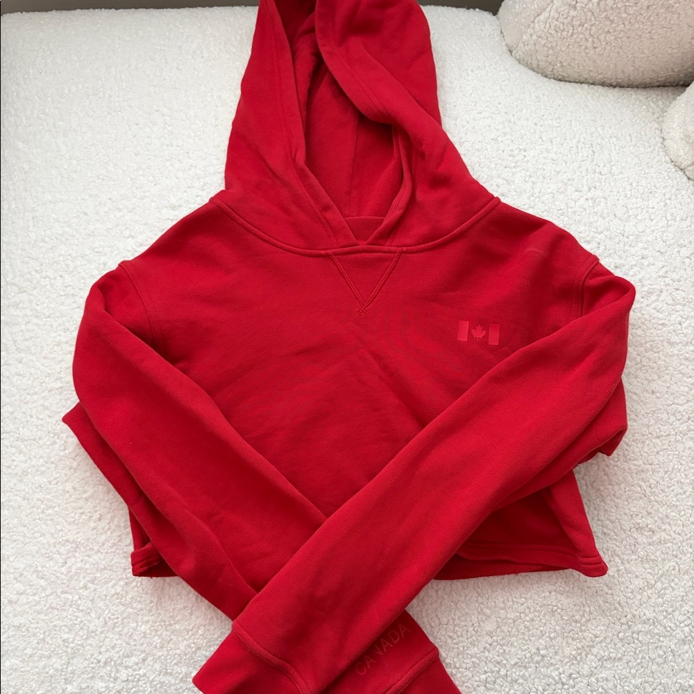 Cropped hoodie